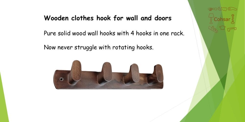 Hook for mount on wall and doors