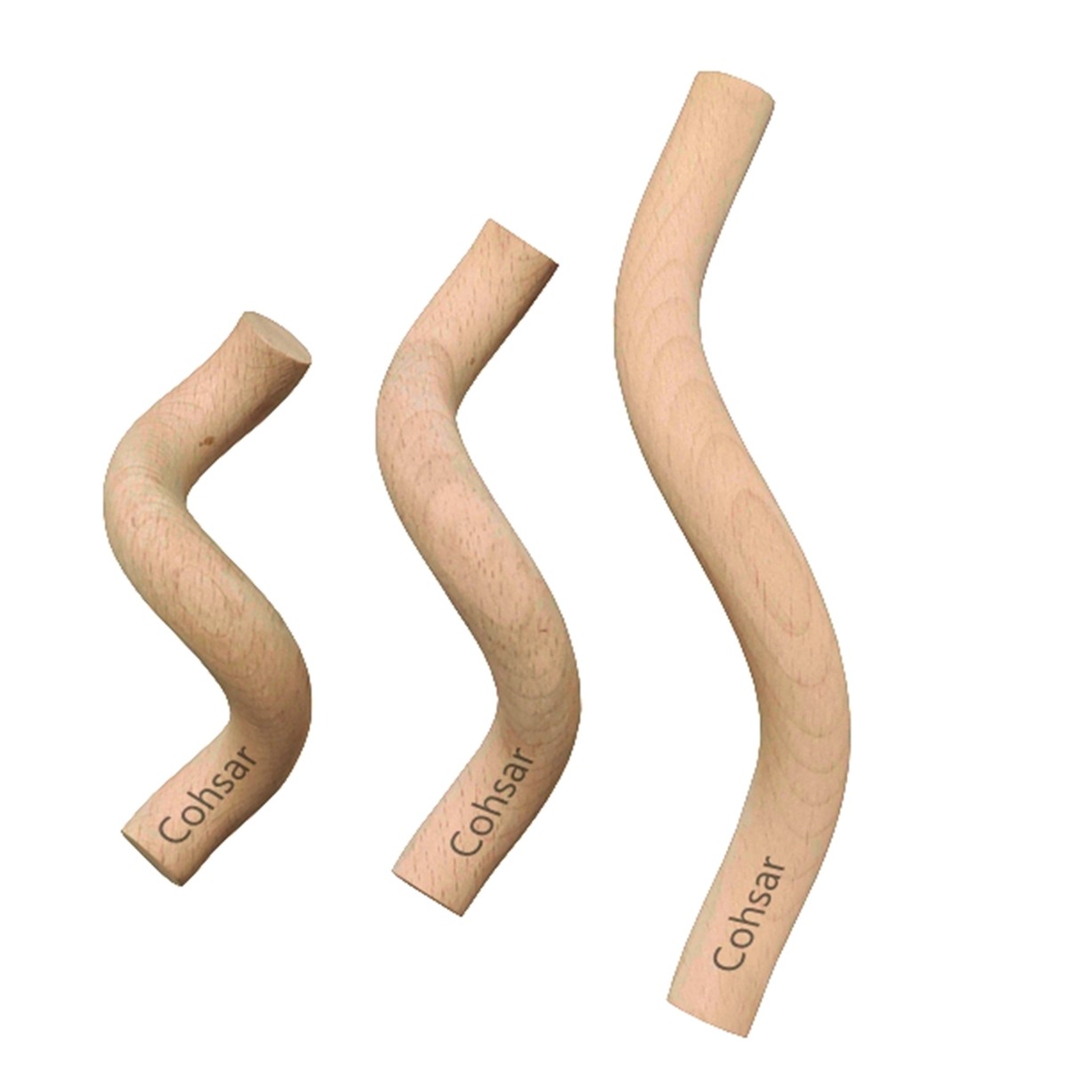 Heavy duty wooden wall hooks