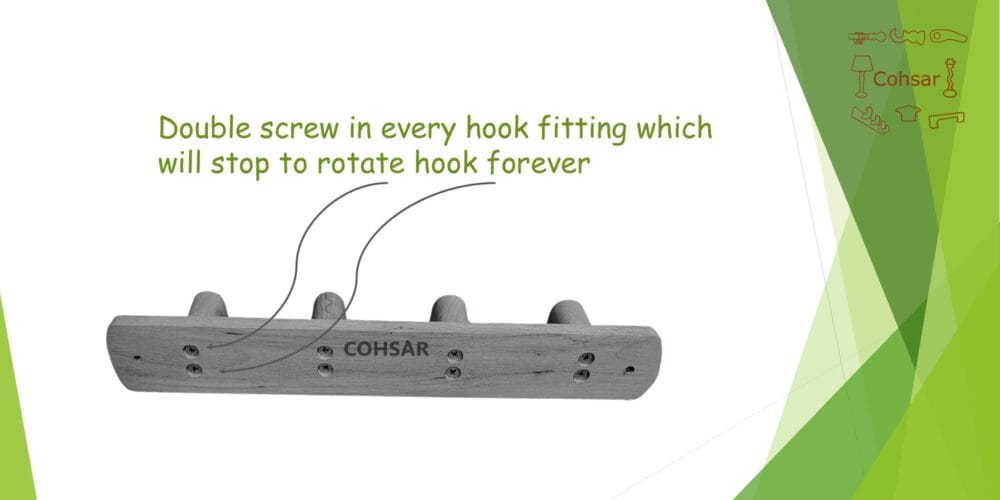 Wooden Wall Hook Strong And Stylish