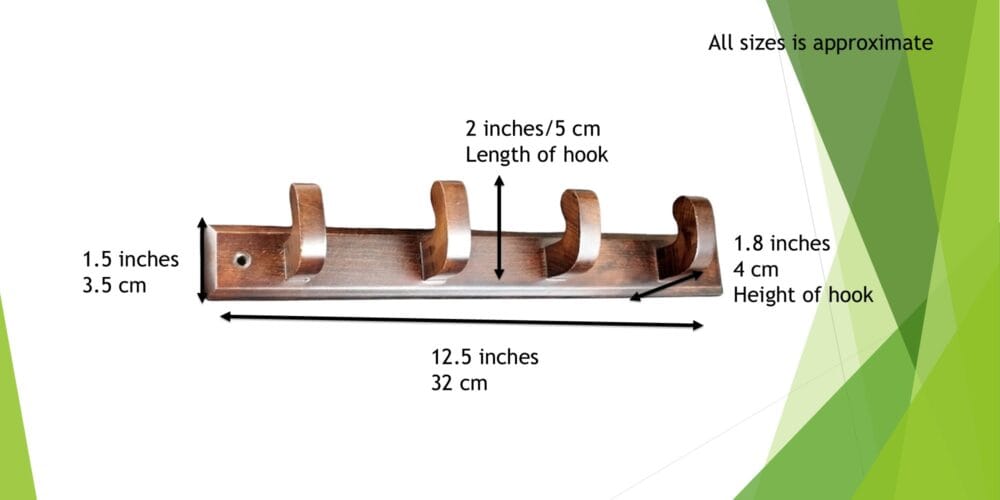 Wooden Towel Hooks