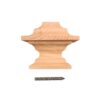 Durable Square Fence Post Caps And Finials