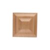 Wood Post Cap, wooden finials, drapery poles, geometric poles, Gate Post Cap,