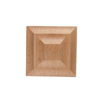 Wood Post Cap, wooden finials, drapery poles, geometric poles, Gate Post Cap,