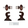 Premium Curtain Brackets and Finials