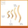 Wooden cabinet handles
