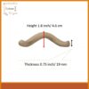 cabinet handles in wood