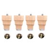 Wooden dresser legs