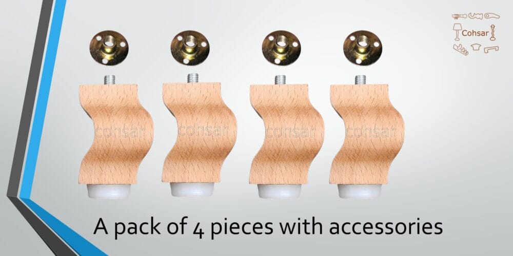 Wooden chair legs