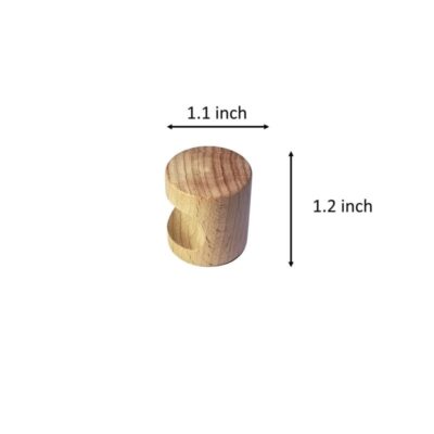 Wooden knobs for furniture