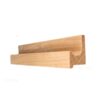 Minimalist Wooden J Profile Handles 8-48