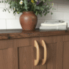 Elegant Oak Wooden Door Handle Perfect for Cabinets