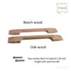 Premium Sleek Drawer Handles in wood
