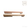 Premium Wooden Wardrobe Handle Natural wood Design