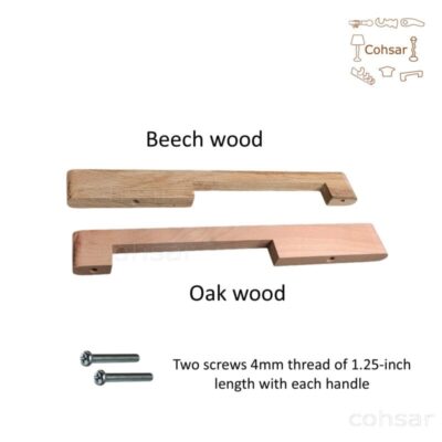manufacturer of Perfect Sleek Wood Wardrobe Pull Handles