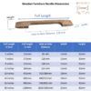 manufacturer of Premium Sleek Drawer Handles in wood